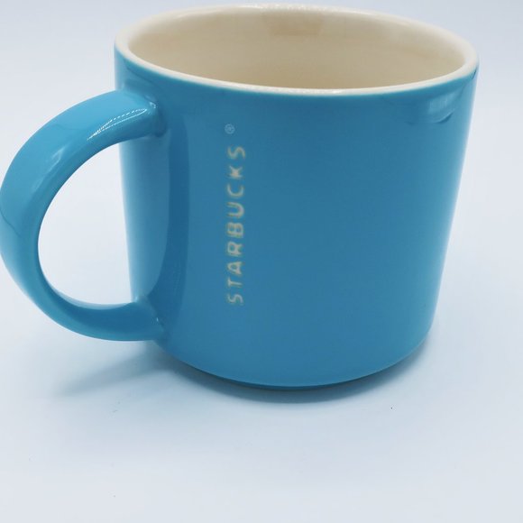 Starbucks Blue  Mug 14oz. - Picture 3 of 6